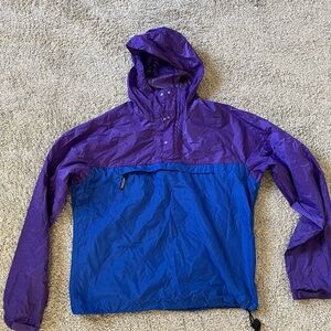 Patagonia Purple and Blue Women's Anorok Windbreaker